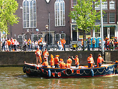 Queen's Day in Amsterdam. Photo: wikimedia.org