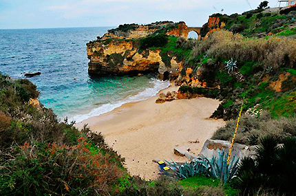 пляжи Алгарве в Португалии