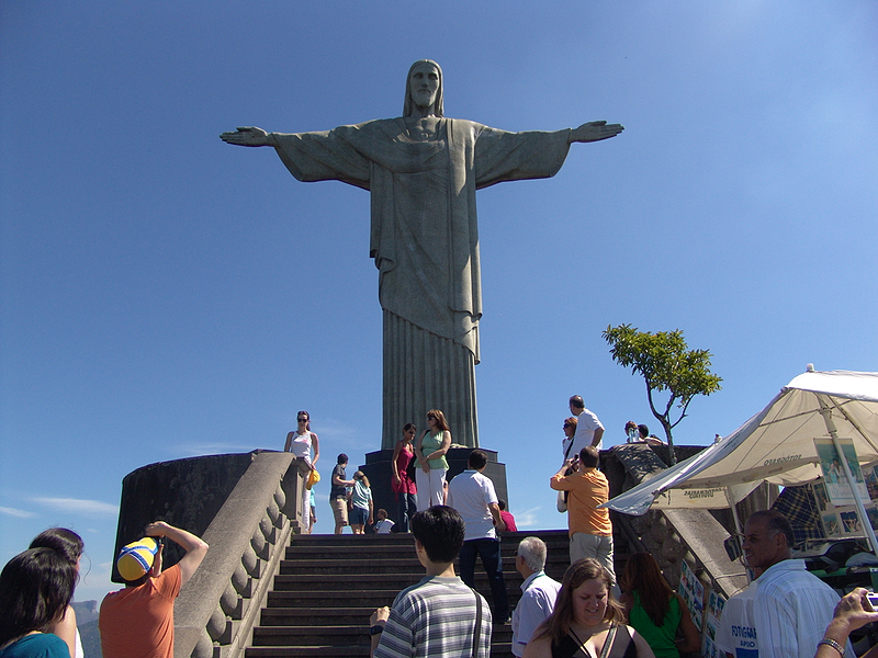 Статуя Христа в Рио-де-Жинейро