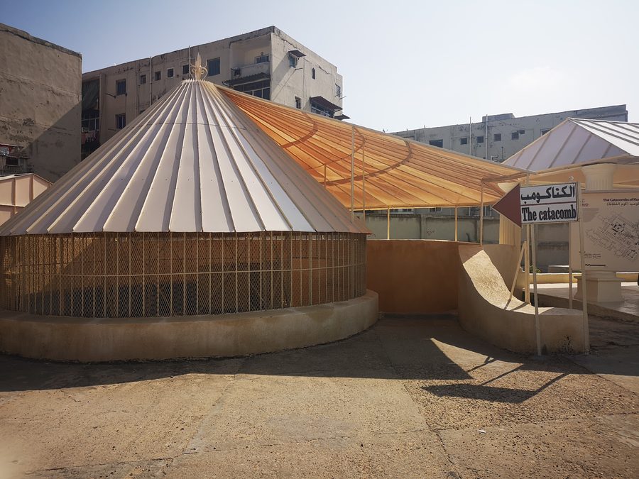 Katakomben von Kom el-Shoqafa in Alexandria, Ägypten