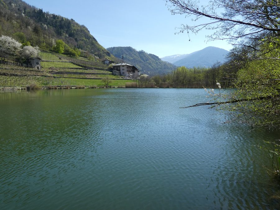 Lago di Madrano у Перджине-Вальсугана в Трентино