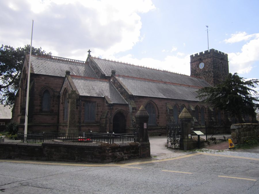 St Mary's and St Helen's Church in Neston, Cheshire