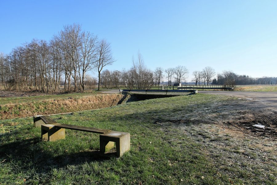 Ahlener Sielgraben an der Ahlener Straße und der Straße Alte Ems in Kluse