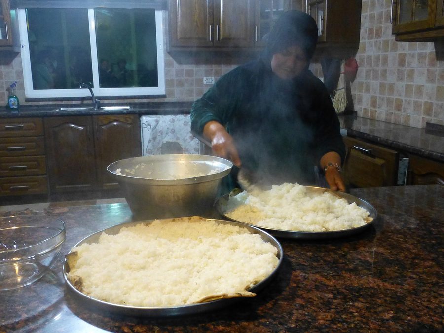 Мансаф как иорданское блюдо