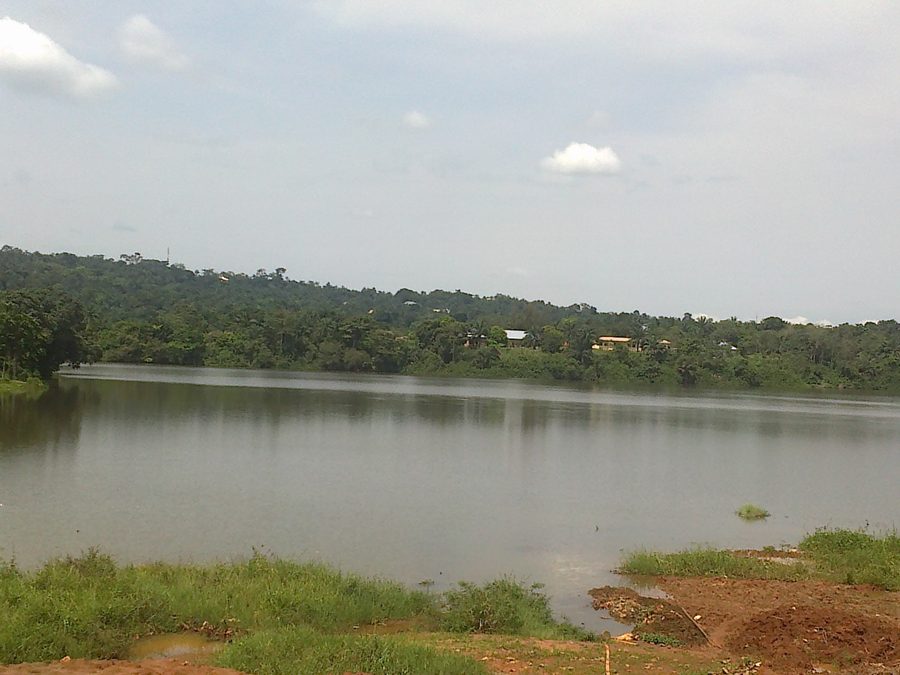Uferbereich des Agulu Lake im Bundesstaat Anambra, Nigeria