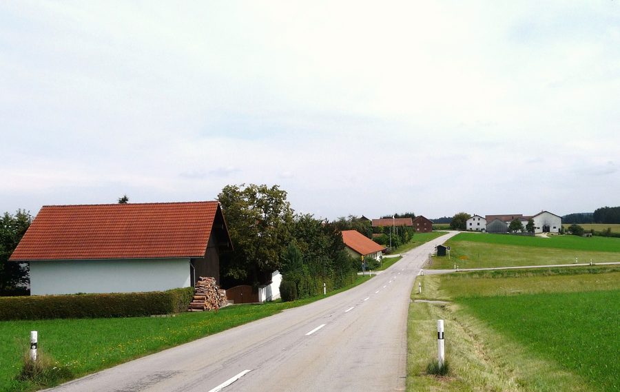 Вид на Лангенеck в общине Вурманнсквик