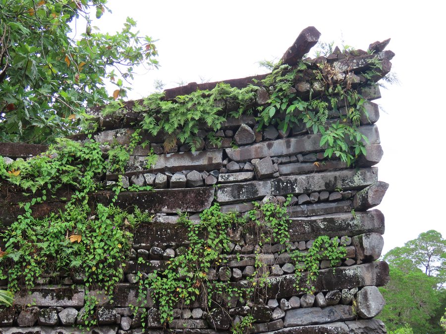Stone ruins of Nan Madol on Pohnpei.