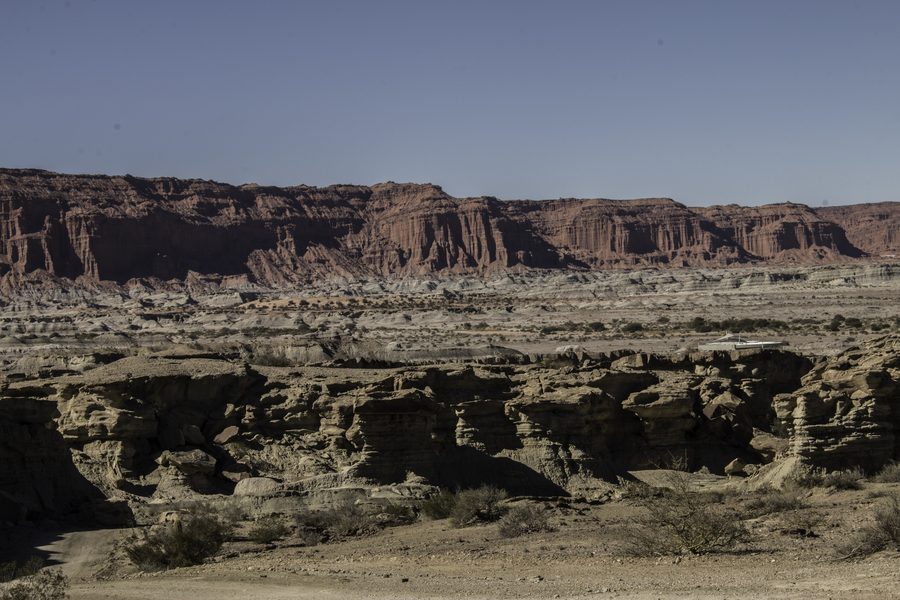 View of Valle de la Luna in San Juan, Argentina