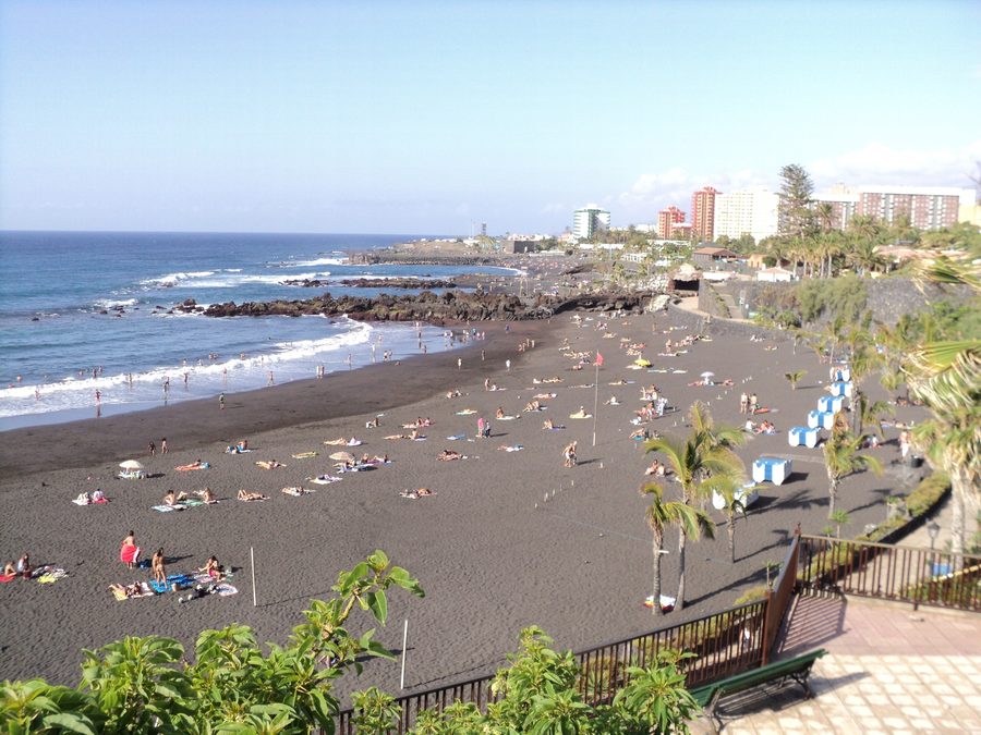 Küstenbereich von Playa Brava in Punta Brava auf Teneriffa