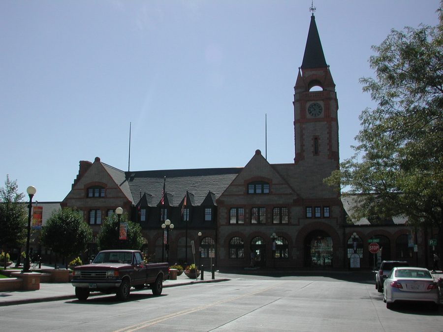 Музей Cheyenne Depot Museum, восстановленное историческое депо железной дороги Union Pacific