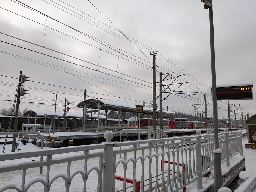 железнодорожная станция Зеленогорск в Санкт-Петербурге