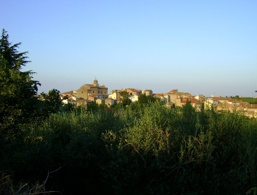 Veduta di Villalfonsina in provincia di Chieti