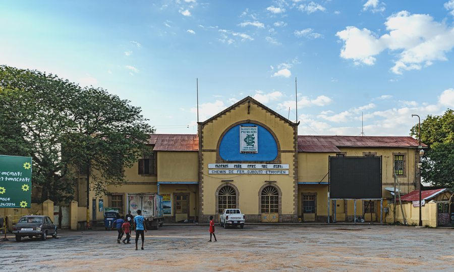 Historischer Bahnhof von Dire Dawa in Äthiopien