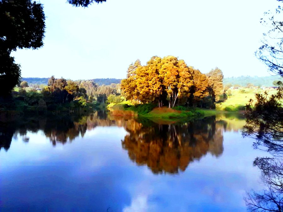 Bathi Dam in Kijabe, Kiambu County, Kenia