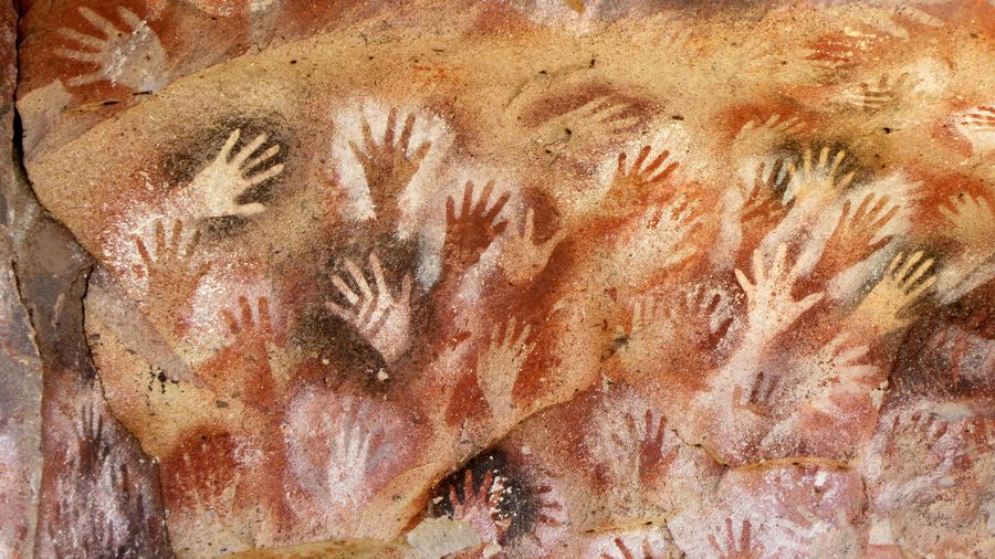 Cañadón des Río Pinturas bei der Cueva de las Manos in Santa Cruz, Argentinien