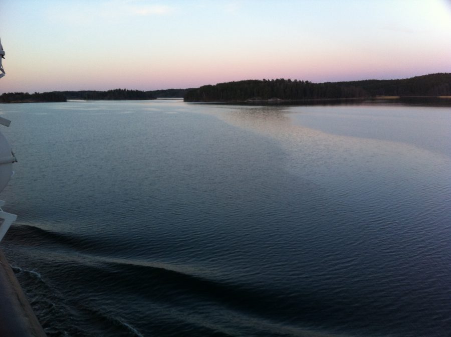 Landschaft auf Ljusterö in Schweden