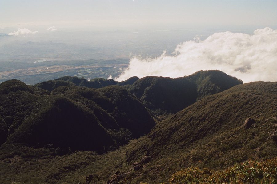 Vulkanlandschaft am Gipfel des Volcán Barú im Volcán-Barú-Nationalpark