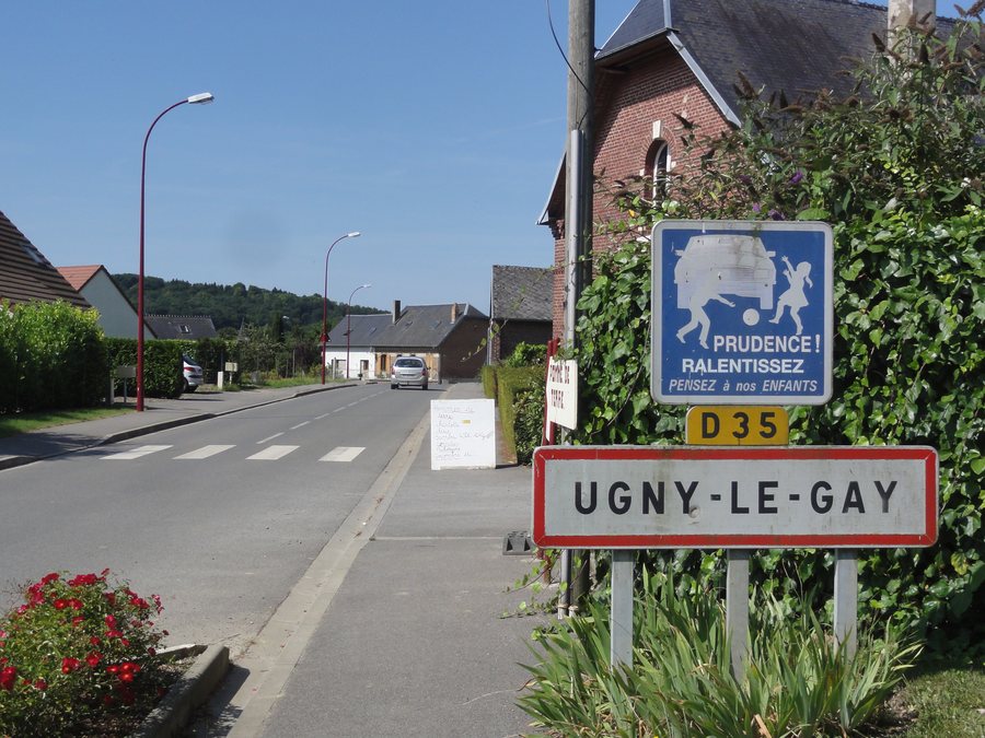 File:Ugny-le-Gay (Aisne) city limit sign.JPG