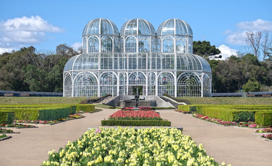 Оранжерея в Jardim Botânico de Curitiba