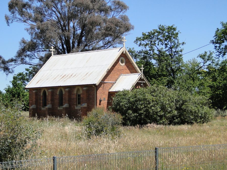 St Paul's Anglican Church in der Humffray Street von Moonambel, Victoria