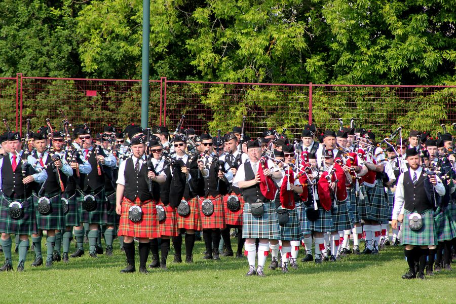 Участники Antigonish Highland Games 2015