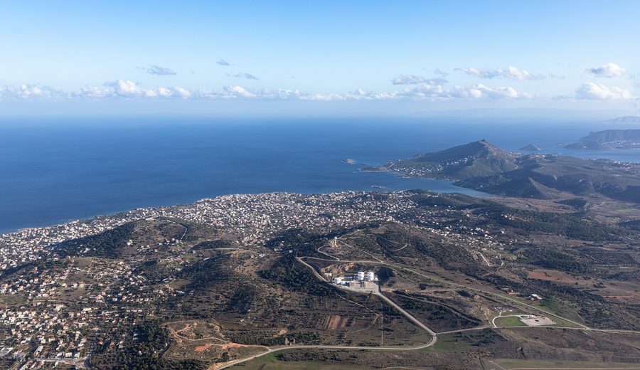 Вид на Артемиду в Спата-Артемида, Восточная Аттика, Греция