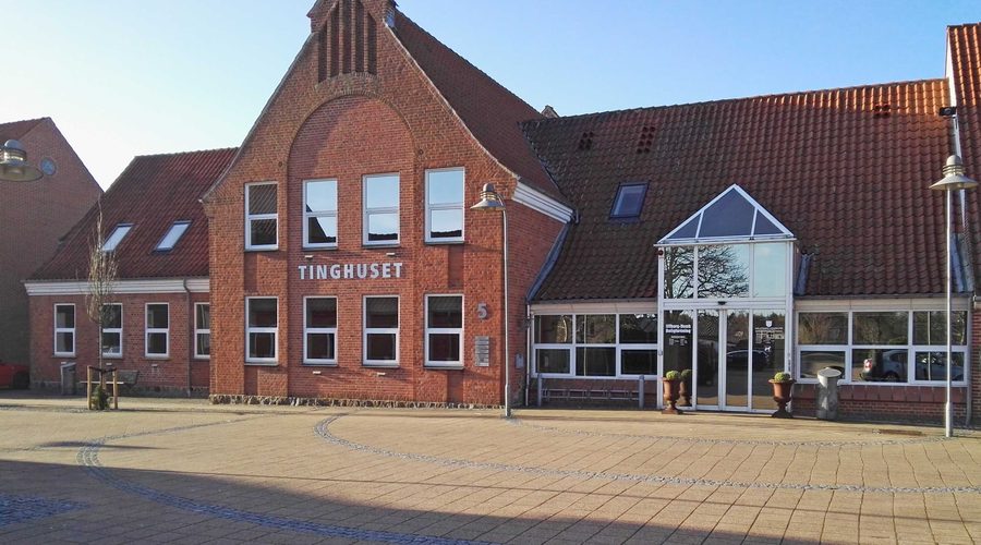 Бывшая ратуша коммуны Ulfborg-Vemb в Улфборге