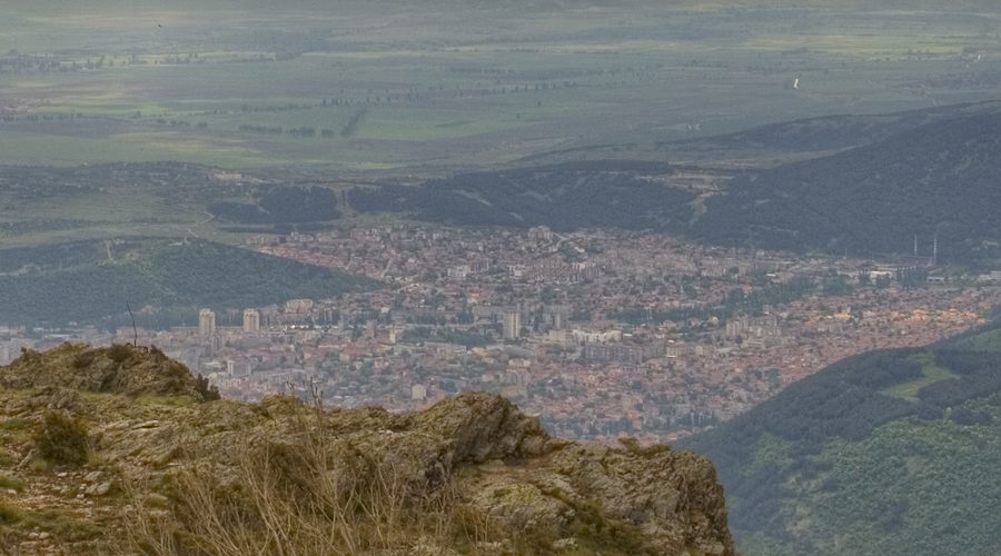 Вид на Сливен с Карандилы