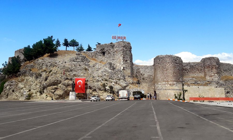 Eğirdir Castle в провинции Ыспарта, Турция