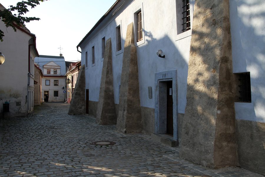 Улица в Česká Lípa, Чехия