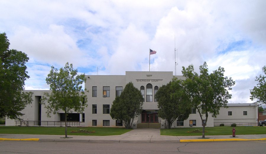 Sheridan County Courthouse in Plentywood, Montana