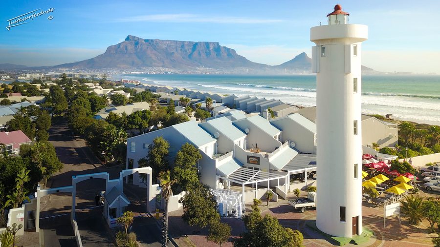 Leuchtturm von Milnerton auf Woodbridge Island bei Cape Town