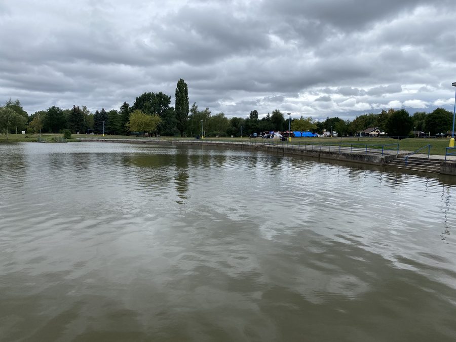 Водохранилище Rozkoš у Ческа-Скалице в округе Наход