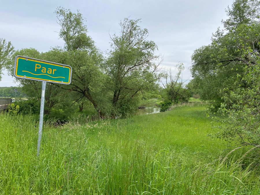 Река Пар у Радерсдорфа в районе Аихах-Фридберг