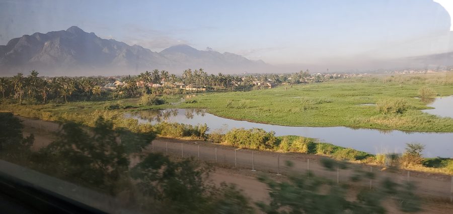 View of the Uluguru Mountains in Morogoro, Tanzania