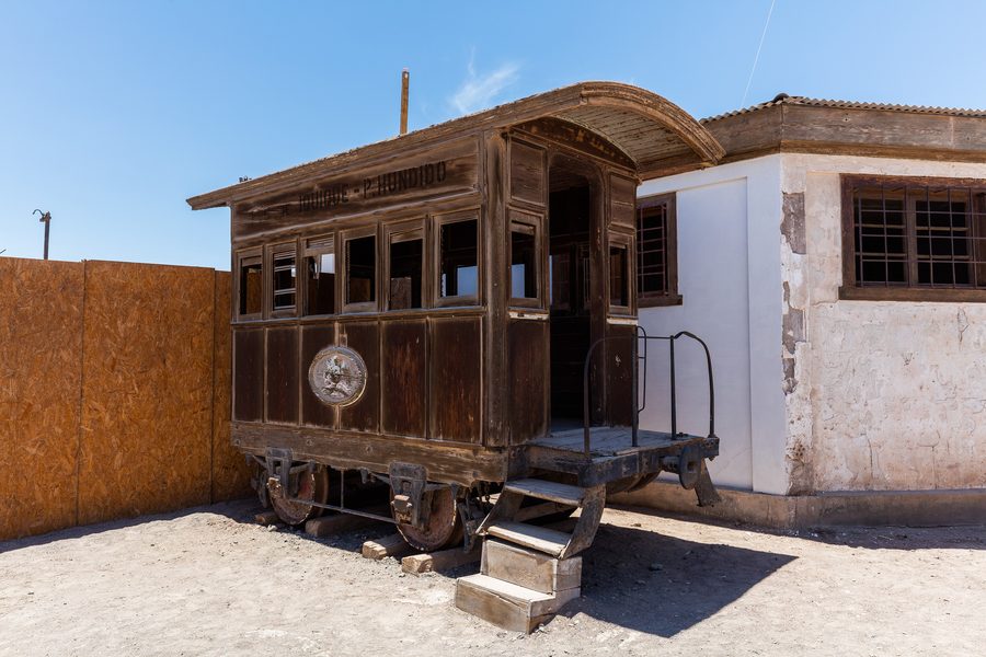 Humberstone and Santa Laura Saltpeter Works in northern Chile