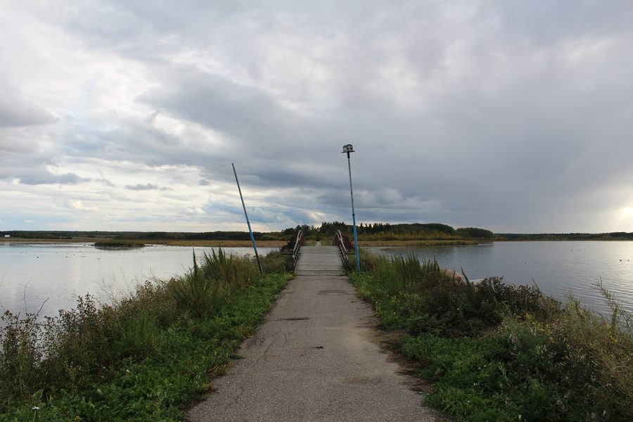 Вид на Bonnyville в Альберте, Канада