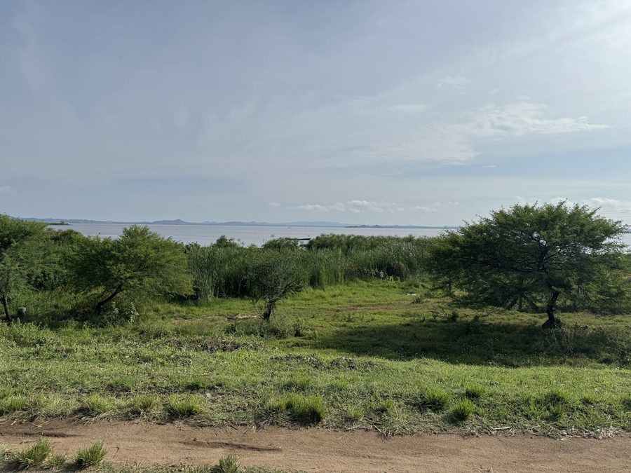 Blick auf den Victoriasee bei Musoma in der Mara-Region, Tansania