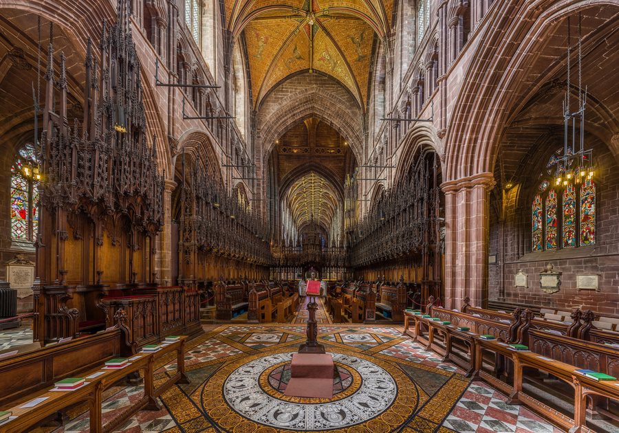 File:Chester Cathedral Choir, Cheshire, UK - Diliff.jpg