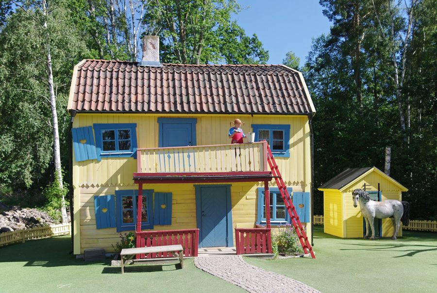 Villa Kunterbunt und Pippi Langstrumpf in Astrid Lindgrens Welt