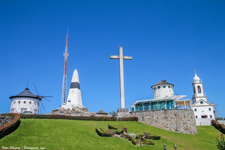 Vista do Monte de São Félix em Laúndos, no município de Póvoa de Varzim.