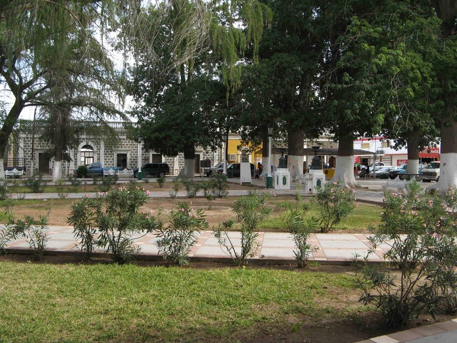 Plaza Zaragoza в Уресе, Сонора