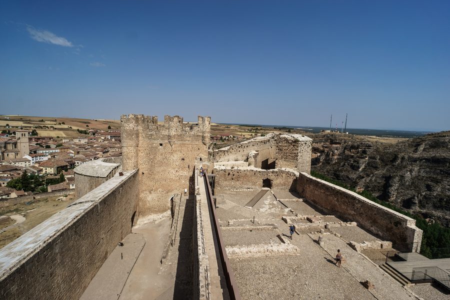Burg von Berlanga de Duero in Soria