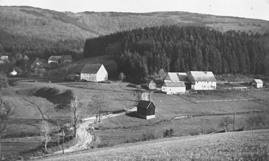 Бествиг-Унтервальме в 1930-х годах, вид с запада