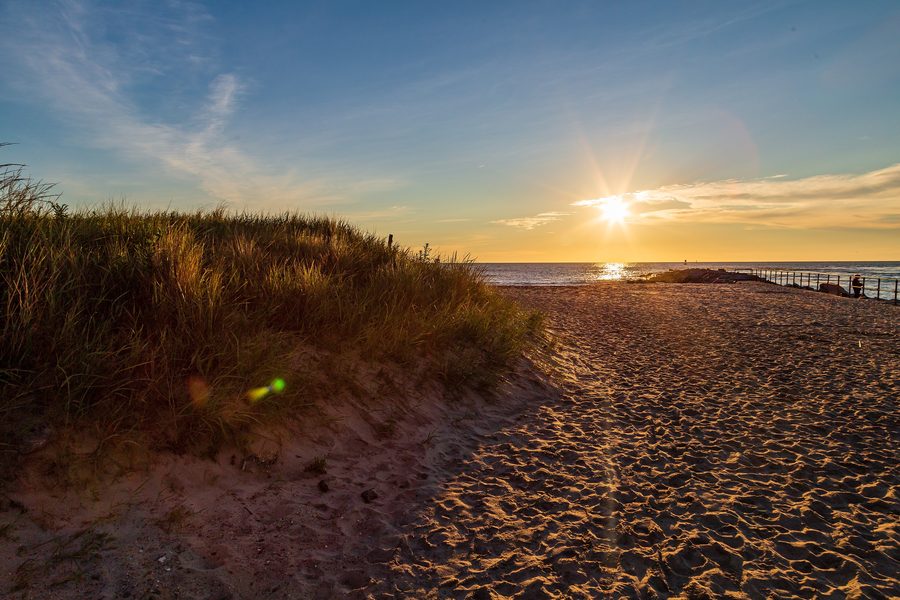 Атлантическое побережье в Delaware Seashore State Park