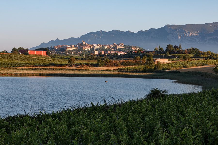 Лагуна Карралогроño в районе Lagunas de Laguardia