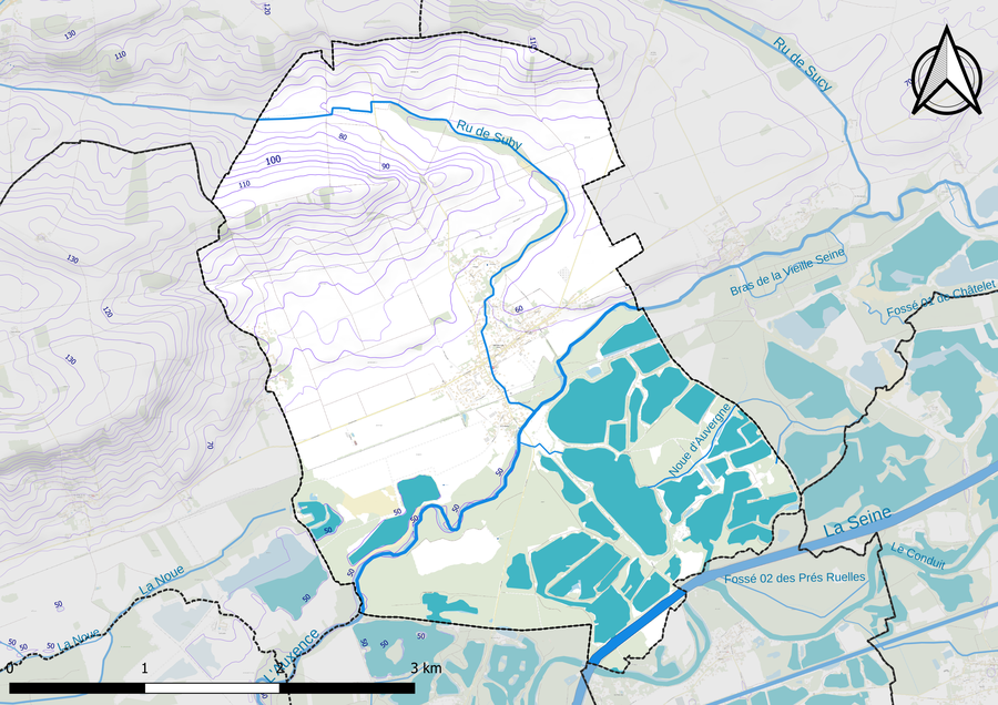File:77101-Châtenay-sur-Seine - Relief-PlanIgn.png