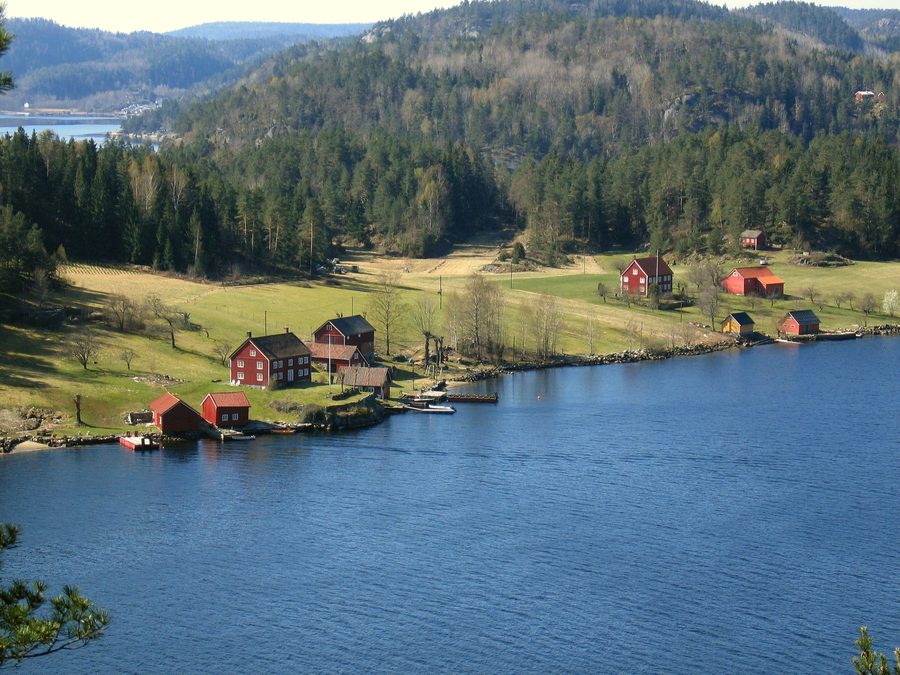 Ландшафт в Сёндеде, Søndeledfjorden