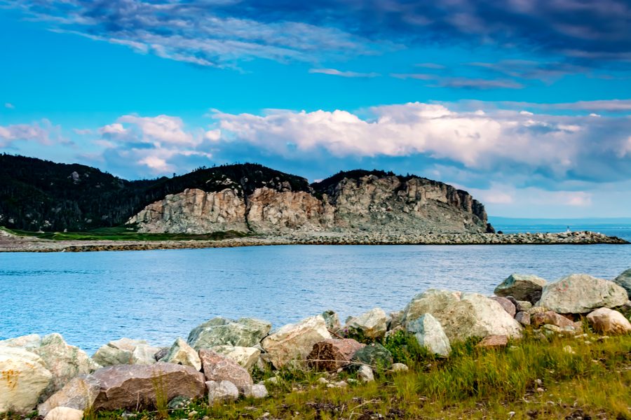 Прибрежный ландшафт в Ньюфаундленде