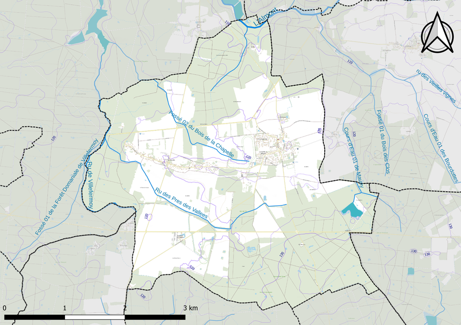File:77089-La Chapelle-Rablais - Relief-PlanIgn.png